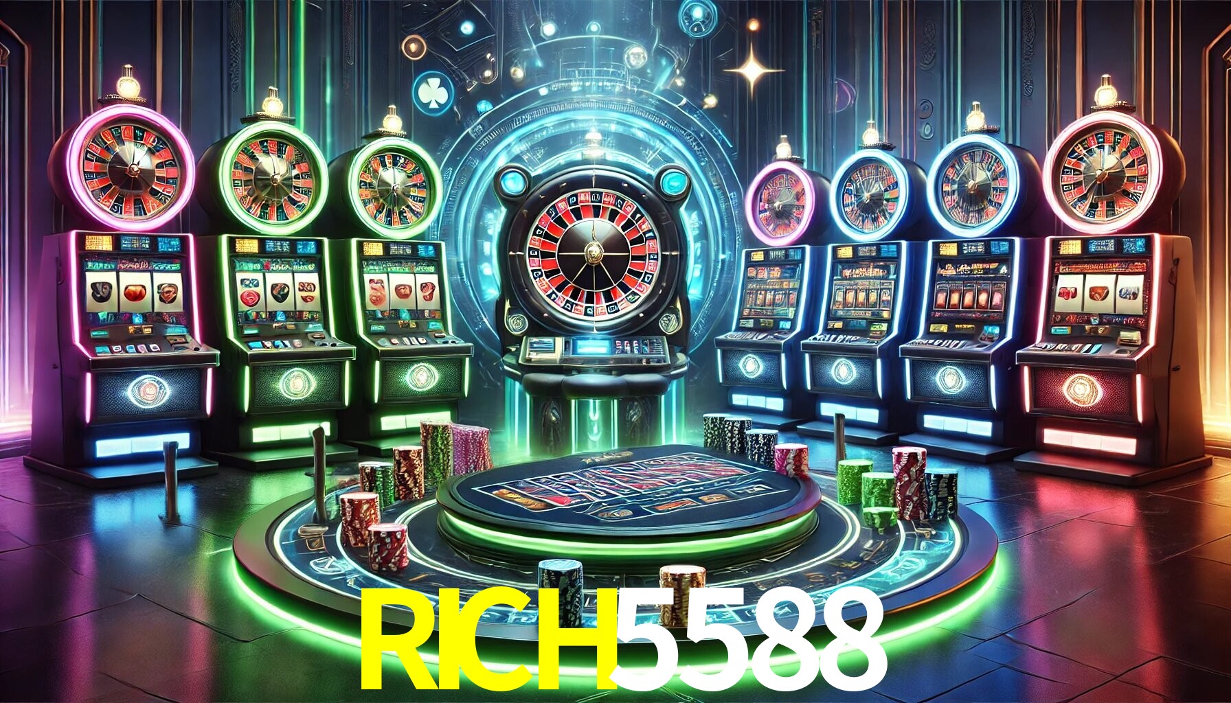 Jogos emocionantes no RICH5588